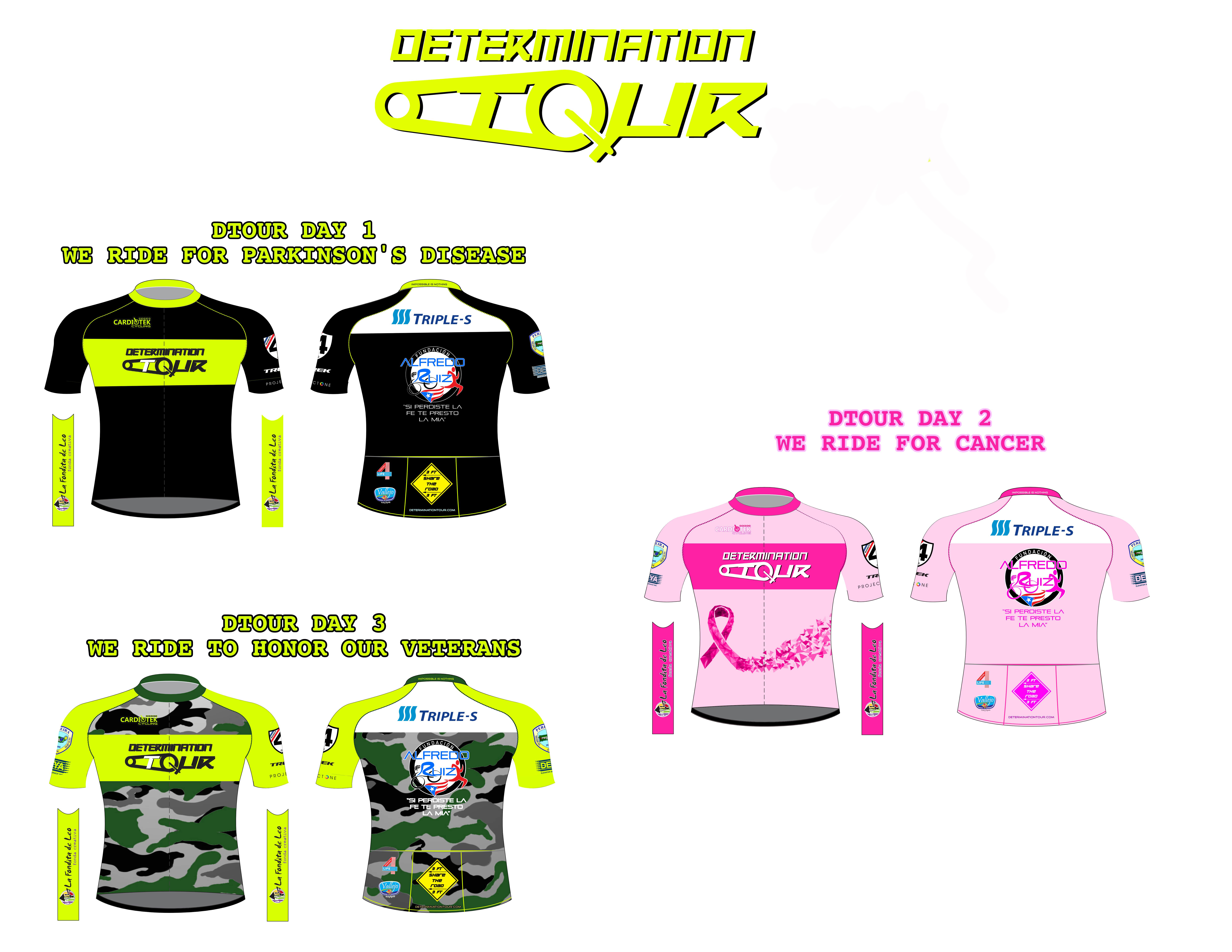Determination Tour Uniforms Determination Tour Uniforms