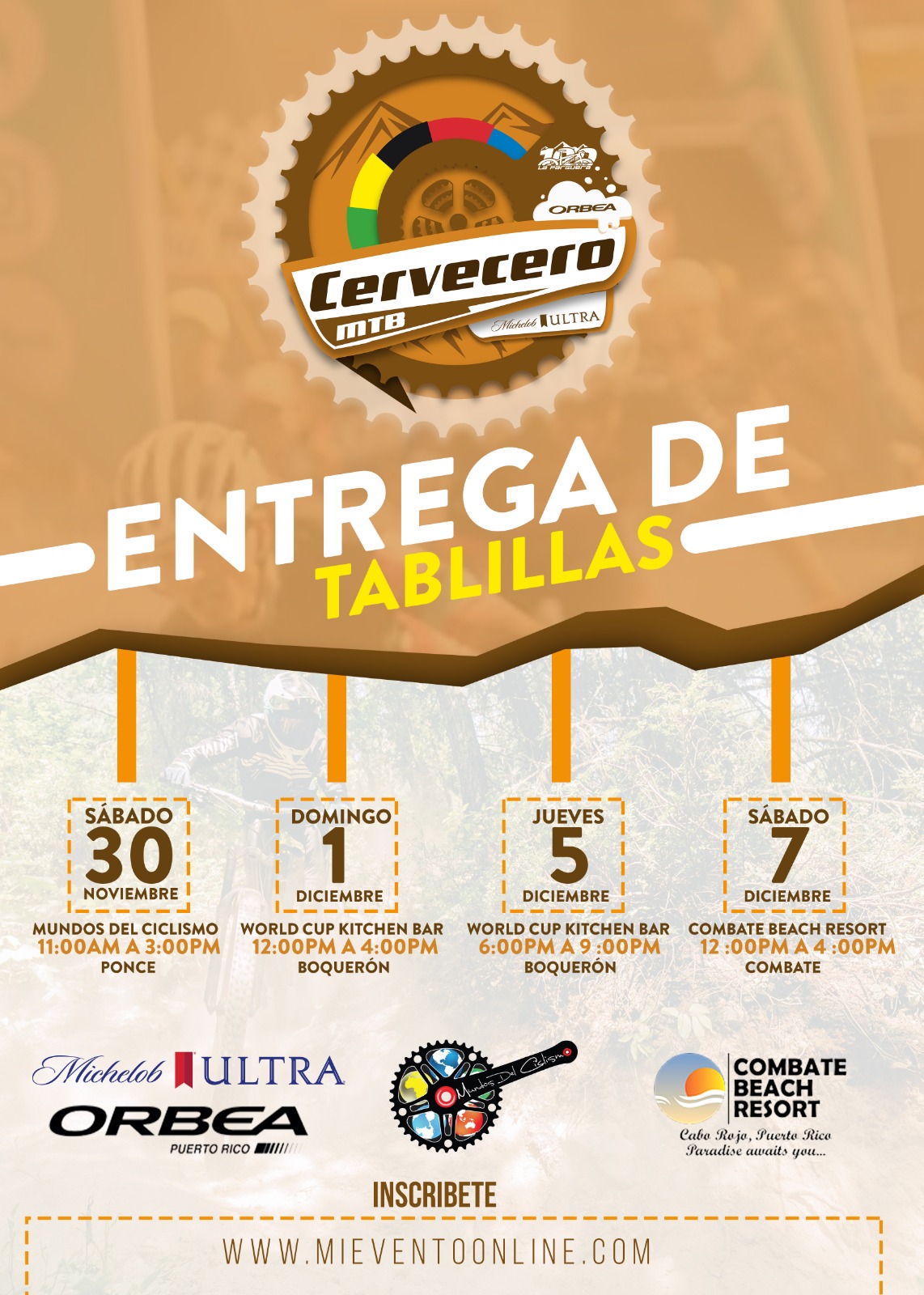 Cervecero MTB Entrega de Paquetes Cervecero MTB Entrega de Paquetes